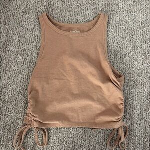 Hollister Brown Crop Top
